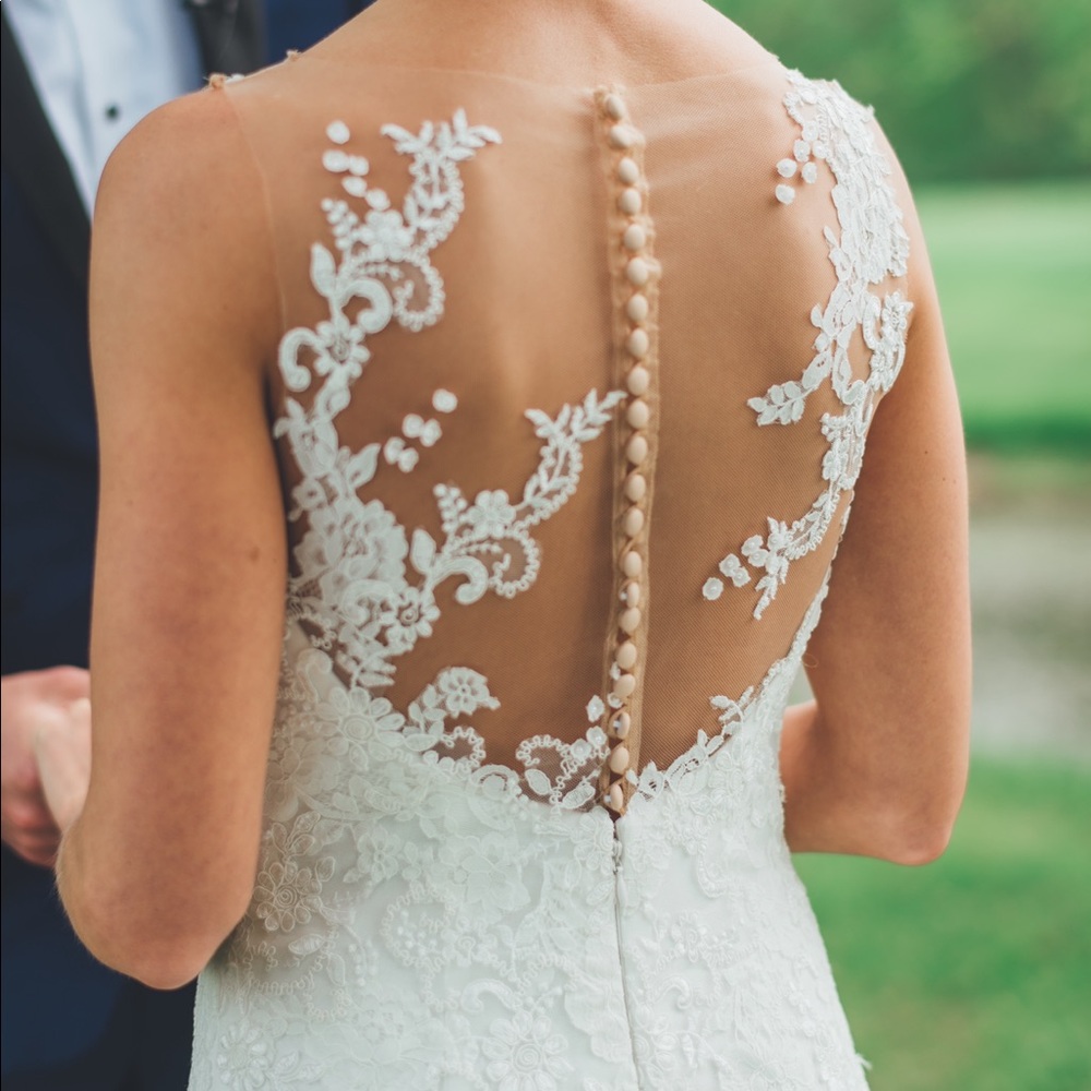 Pronovias Prunelle Wedding Dress - Picture 2 of 6